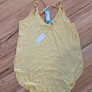 NWT Yellow Z Supply Tank Top- Medium